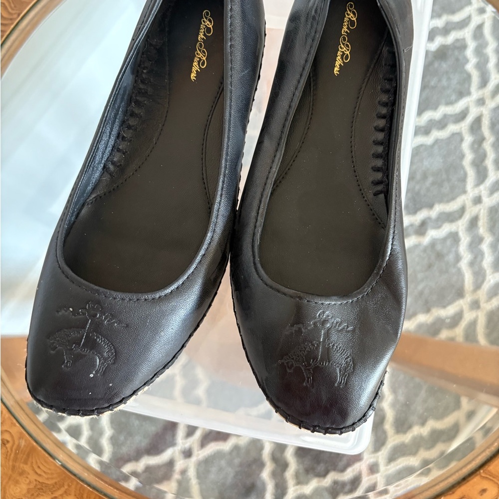 Brooks Brothers Black Leather Loafers